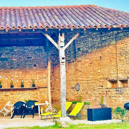 Grande Maison Familiale Bien Equipee Avec Billard Chaunay Extérieur photo