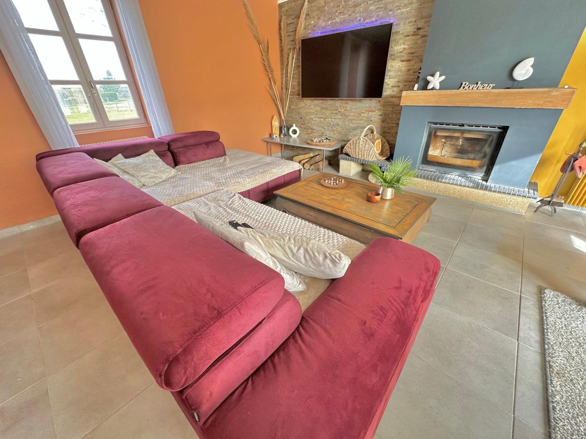 Vakantiehuis Grande Maison Familiale Bien Equipee Avec Billard *