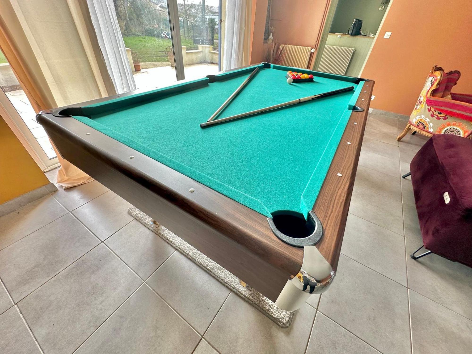 Hébergement de vacances Grande Maison Familiale Bien Equipee Avec Billard Chaunay